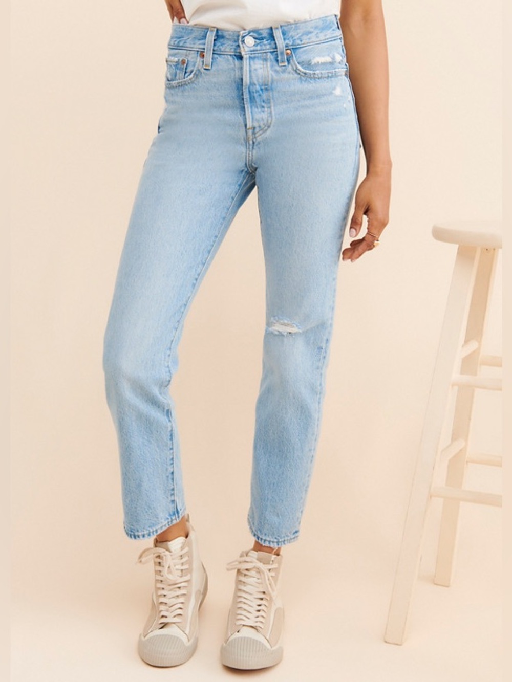 Levi’s Premium Wedgie Straight Jeans | Size 27